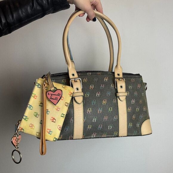 Dooney & Bourke vintage y2k shoulder bag and wallet - Picture 1 of 8